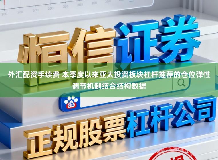 外汇配资手续费 本季度以来亚太投资板块杠杆推荐的仓位弹性调节机制结合结构数据