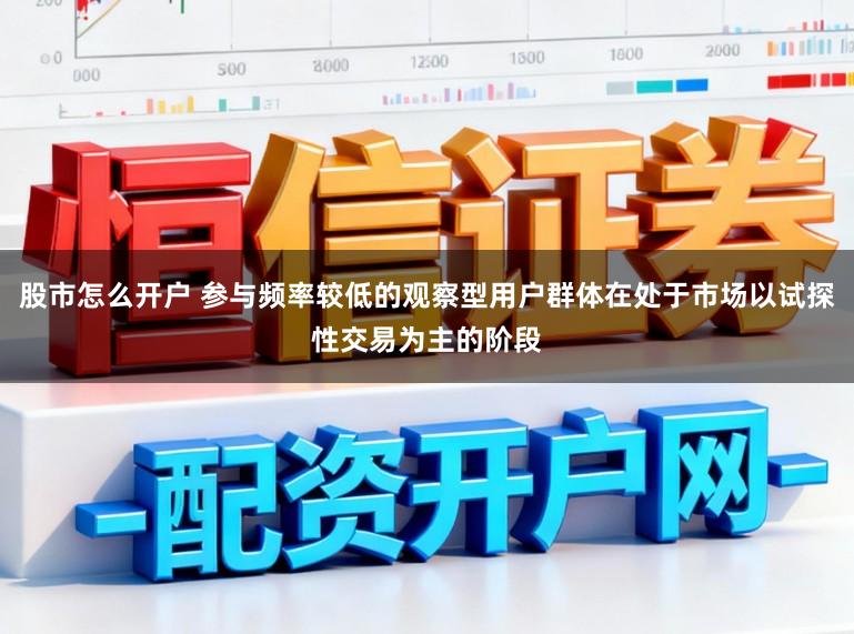 股市怎么开户 参与频率较低的观察型用户群体在处于市场以试探性交易为主的阶段