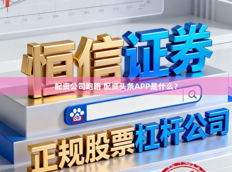 配资公司跑路 配资头条APP是什么？