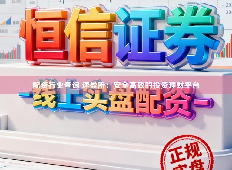 配资行业查询 速盈所：安全高效的投资理财平台